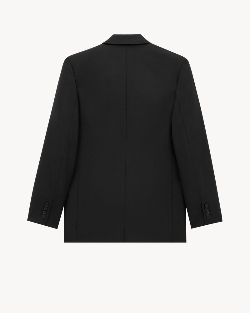 Yves jacket in wool chiné