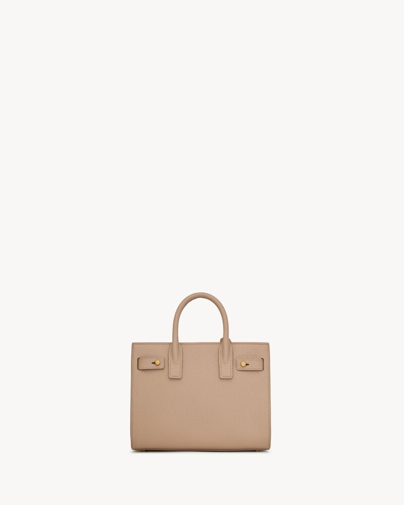 SAC DE JOUR NANO IN SUPPLE GRAINED LEATHER