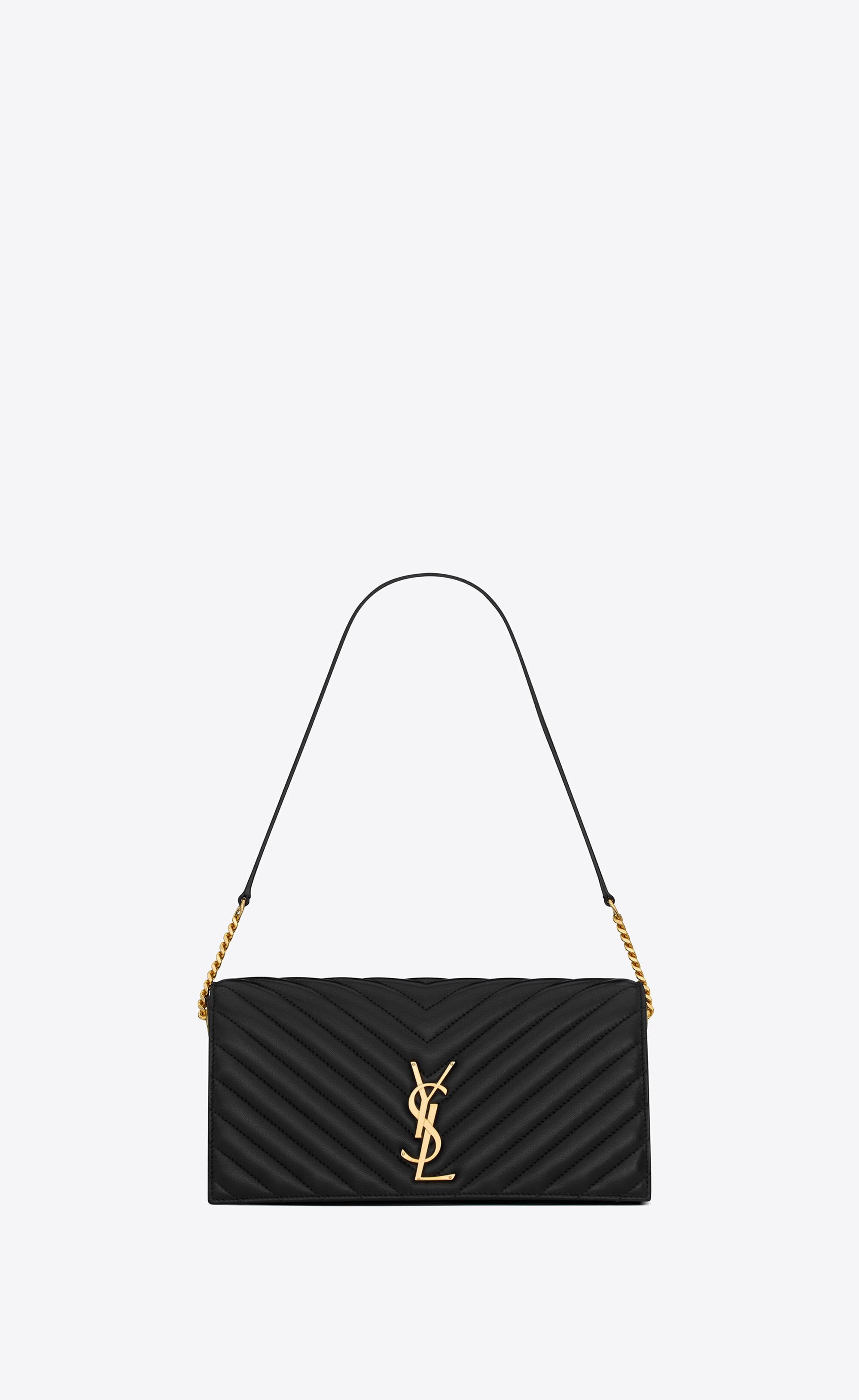 Stunning!* YSL Saint Laurent Kate 99 Gold Tassel Bag Shoulder Bag
