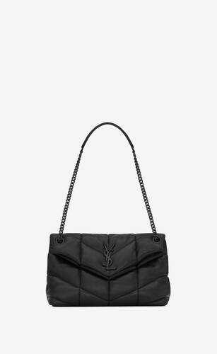 small puffer  in quilted nappa leather