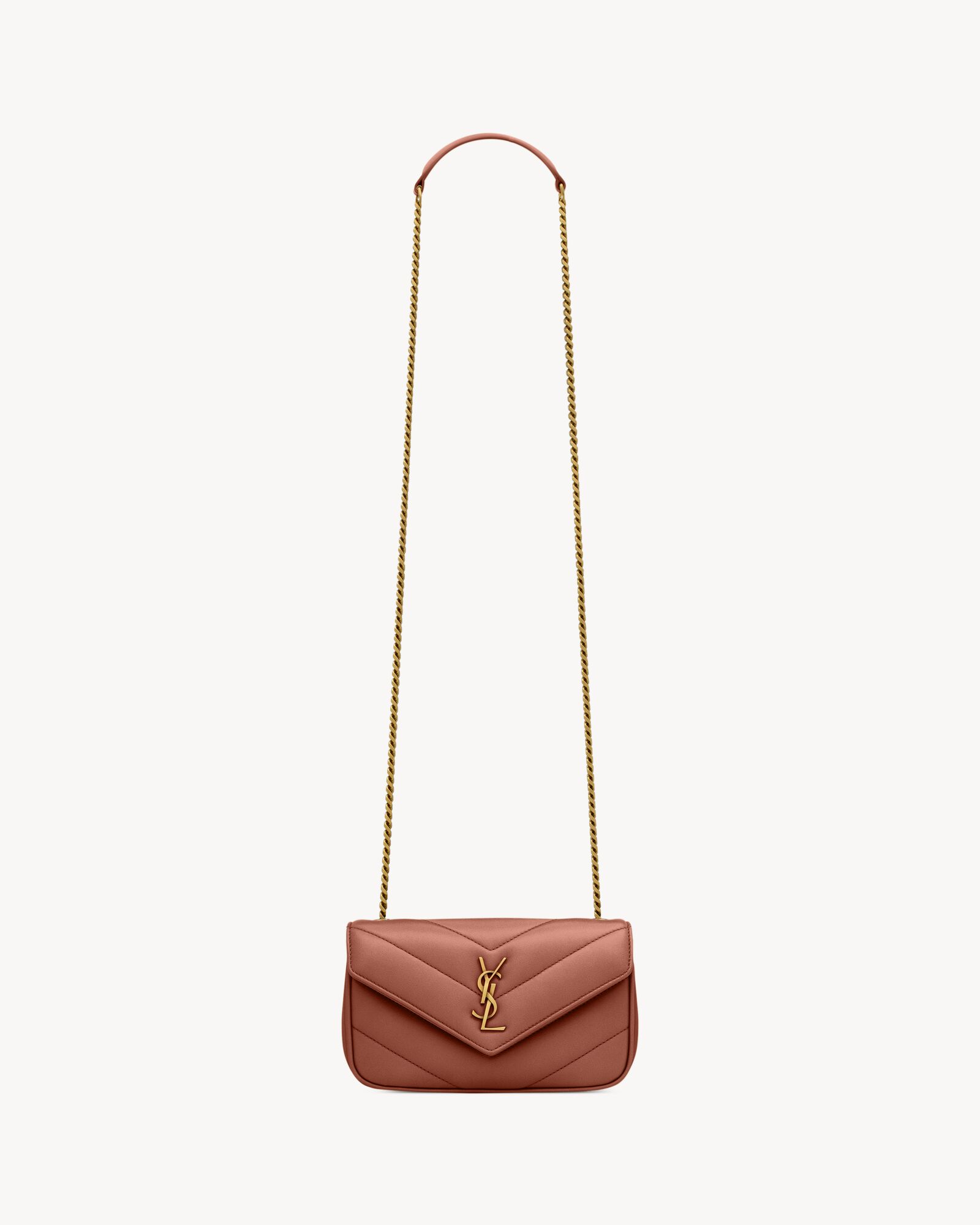 LOULOU MINI in lambskin — 821749AAEAX5036