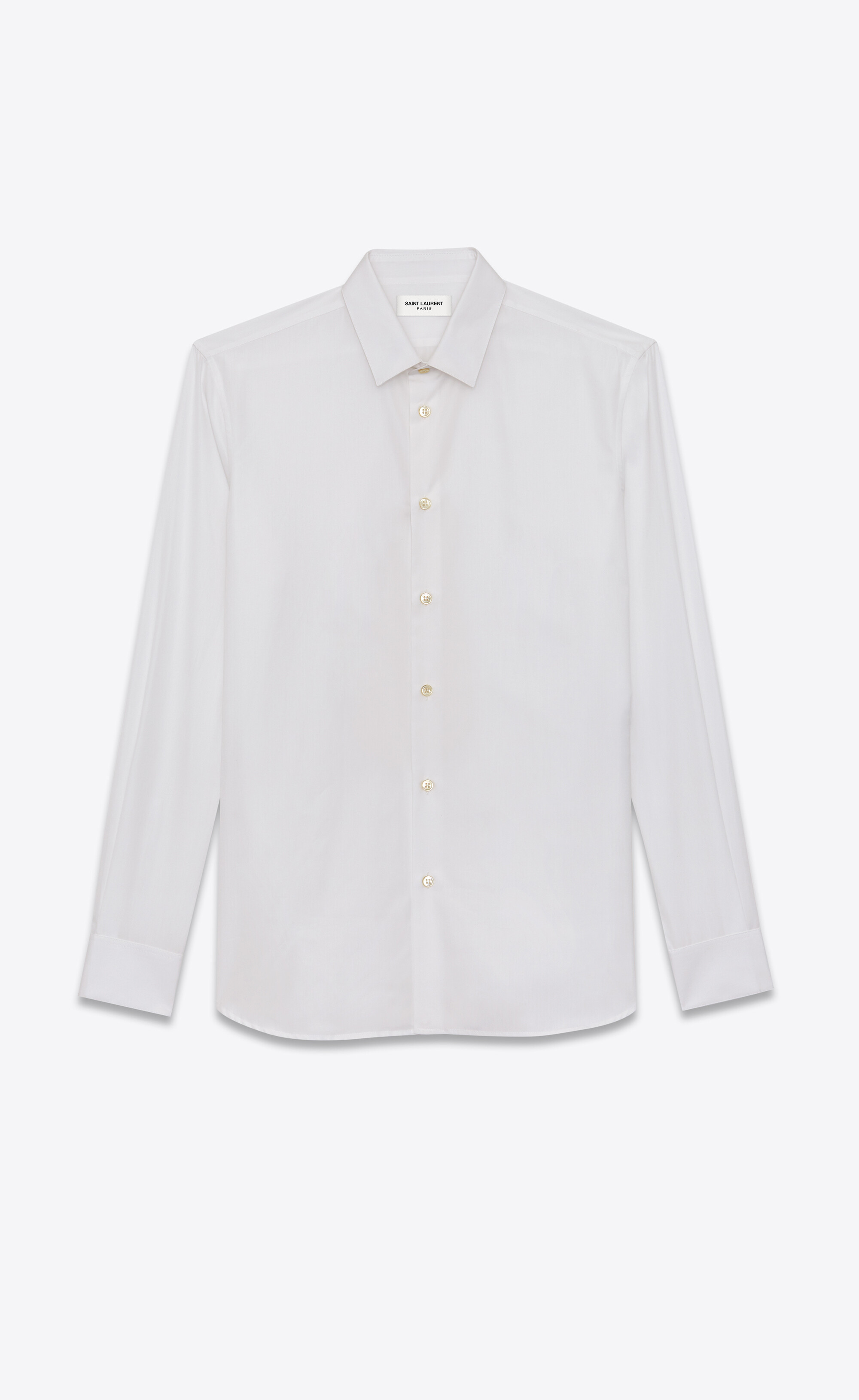 Saint Laurent classic collar shirt - White