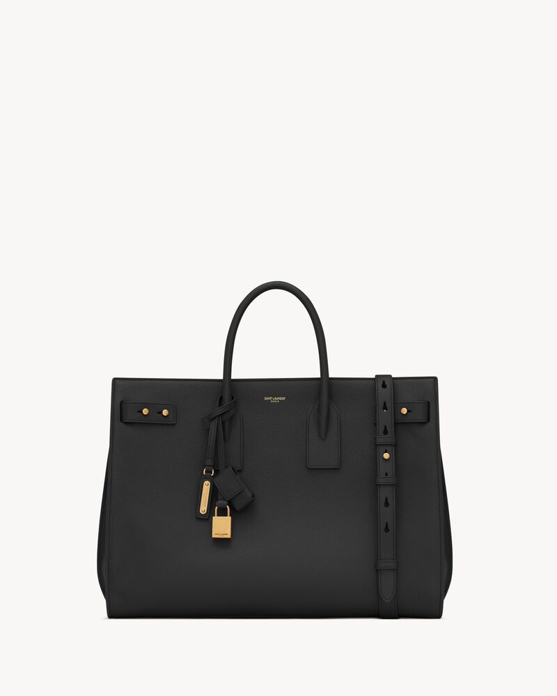 Sac de Jour thin large in grained leather