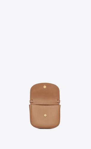 kaia small satchel in smooth vintage leather