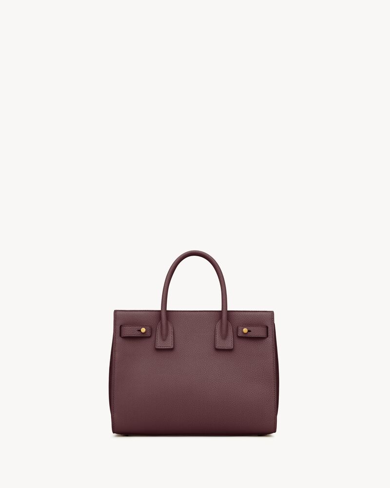 SAC DE JOUR SOUPLE EN CUIR GRAINÉ - BABY