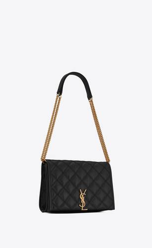 ysl white tassel bag