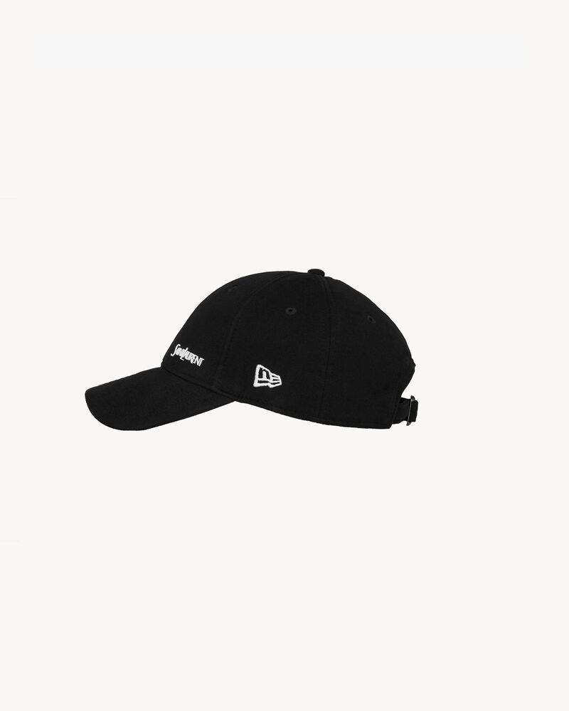 YSL Saint Laurent New Era Collaboration Cap Black 9FORTY Italy