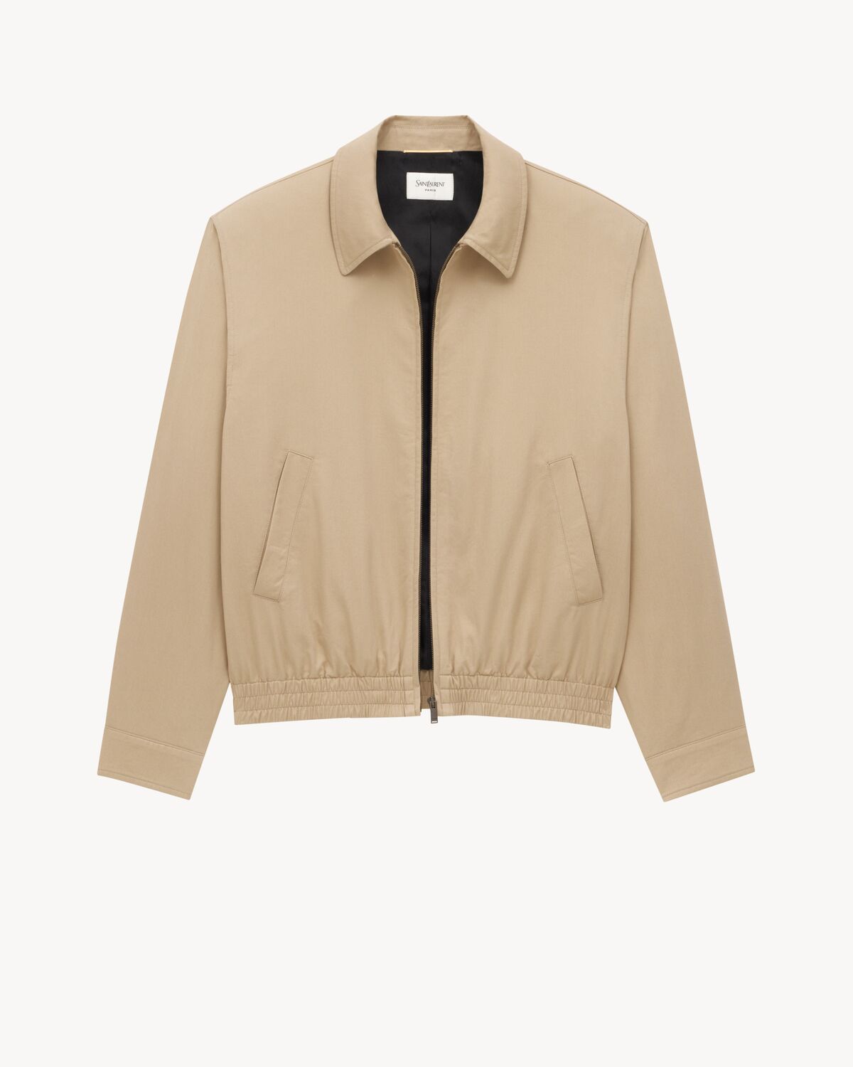 jacket in cotton serge