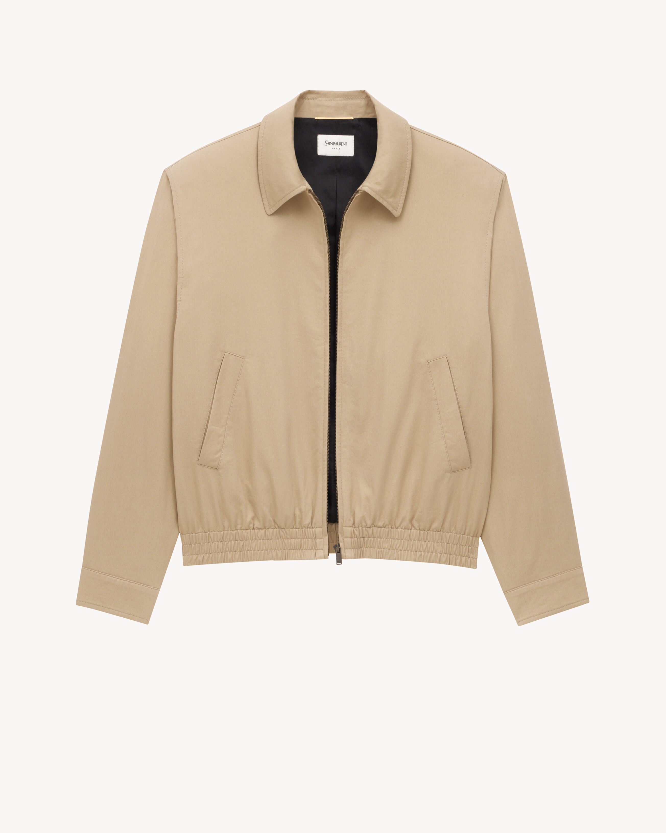 jacket in cotton serge