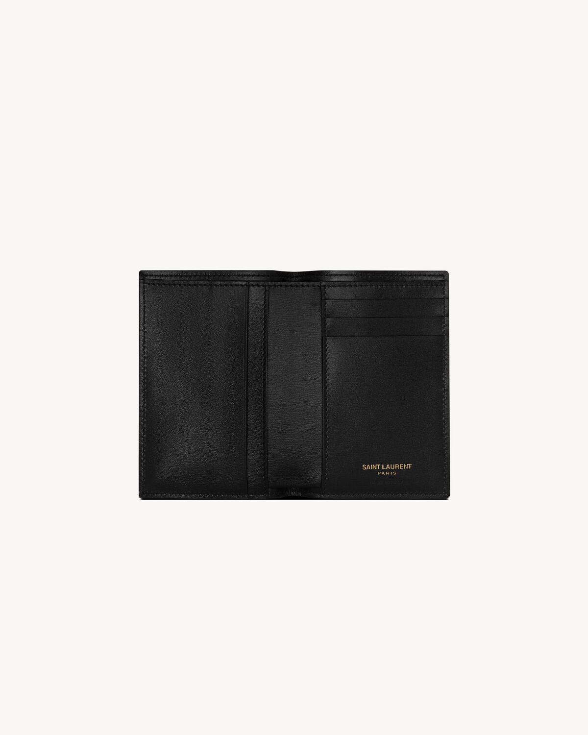TINY CASSANDRE credit card wallet in shiny leather