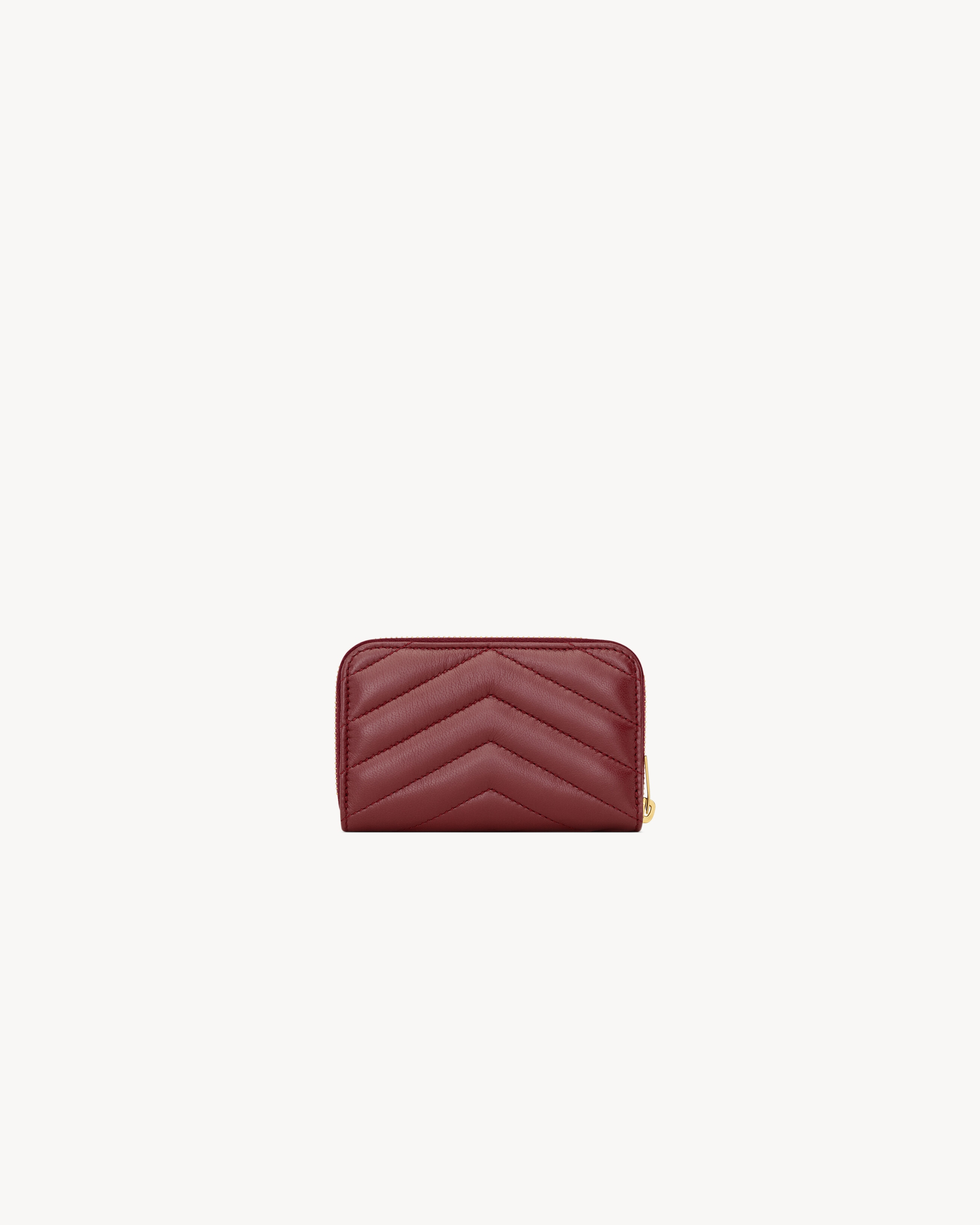CASSANDRE MATELASSÉ coin card wallet in lambskin