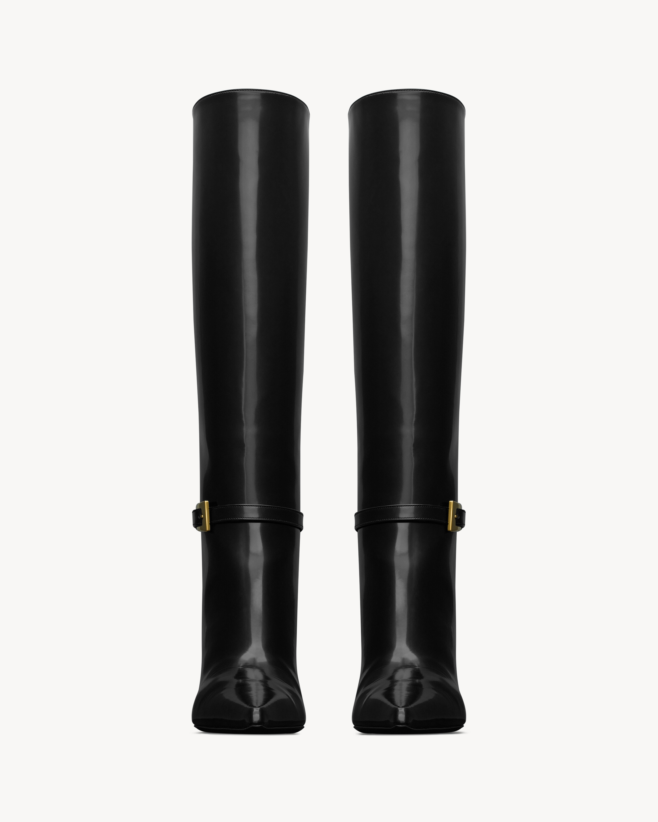 LEE boots in glazed leather