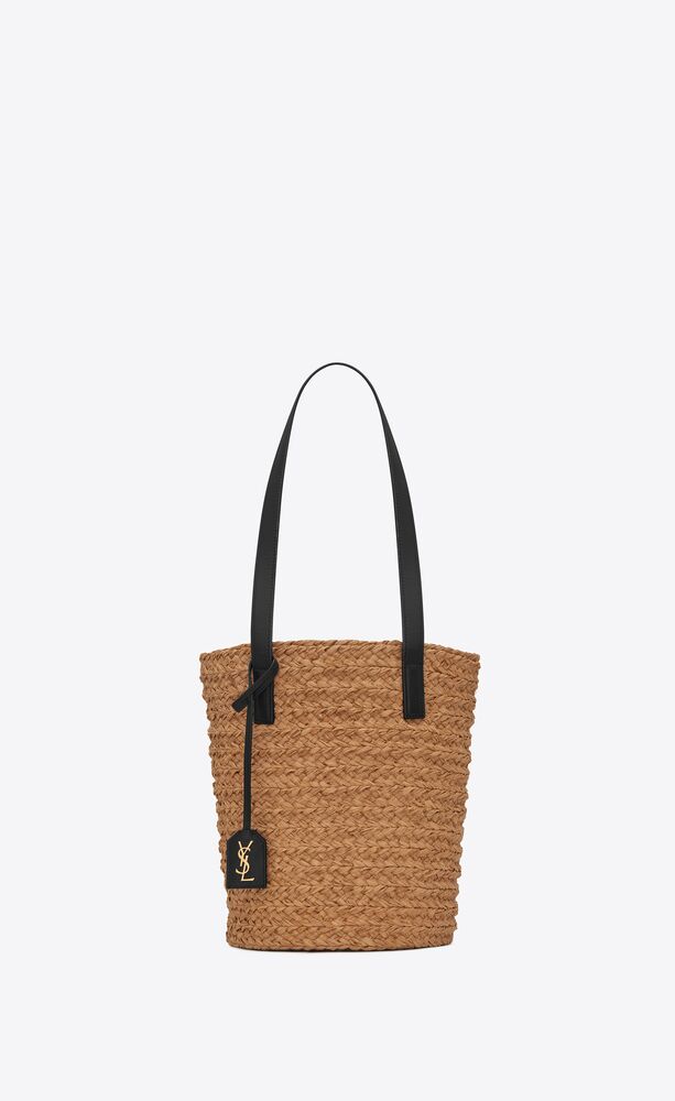 saint laurent raffia bag