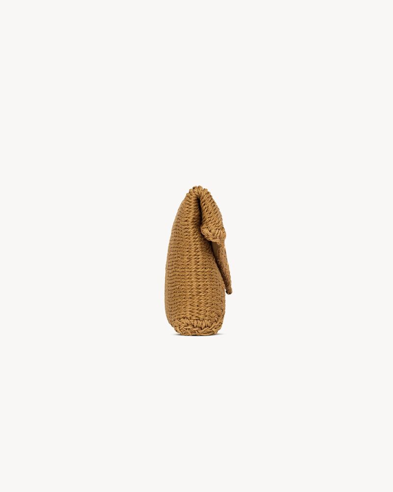 CASSANDRE large envelope pouch in rope