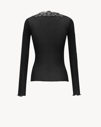 サンローラン Saint Laurent Long Sleeves T-Shirt RTA Lawrence Graphic Long-Sleeve T-Shirt | Saks Fifth Avenue