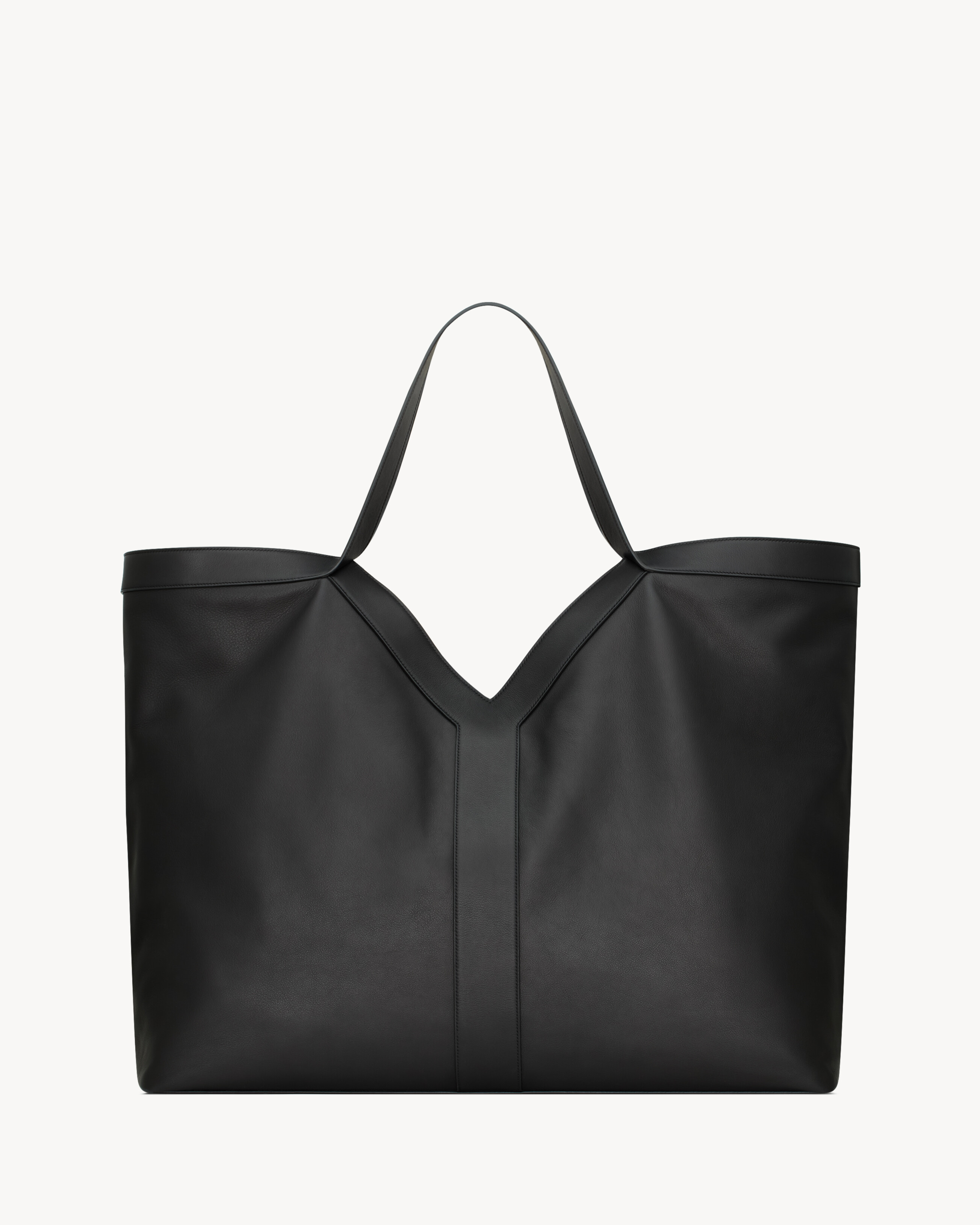 Y large tote in leather