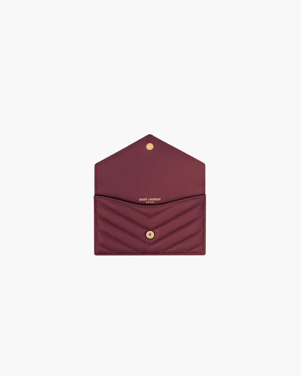 cassandre fragments flap card case in lambskin