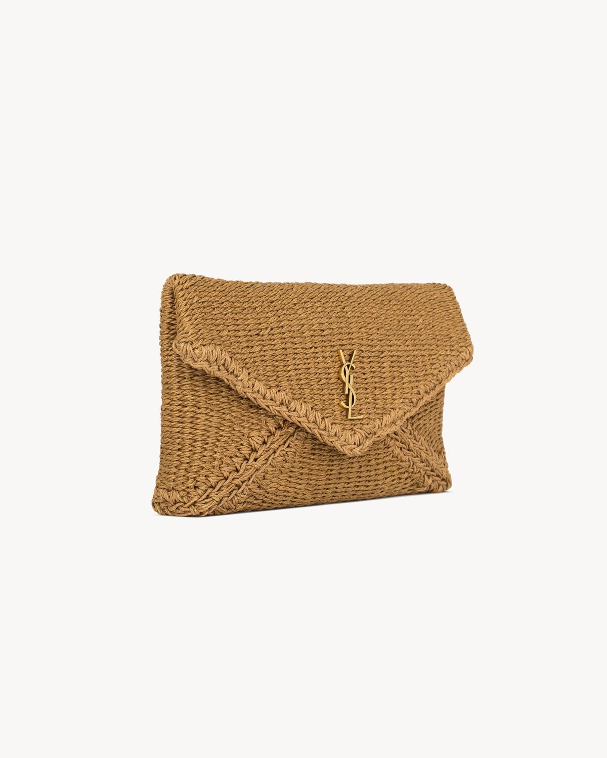 cassandre large envelope pouch in rope