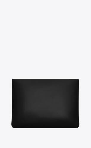 calypso large pouch in lambskin