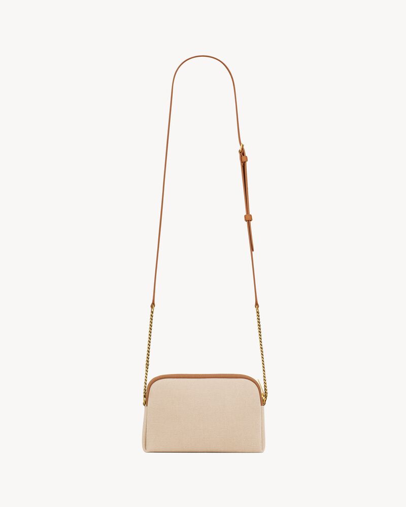 GABY zipped pouch in canvas