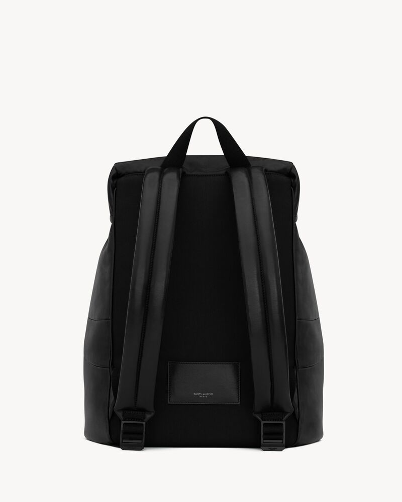SAINT LAURENT backpack in grained leather
