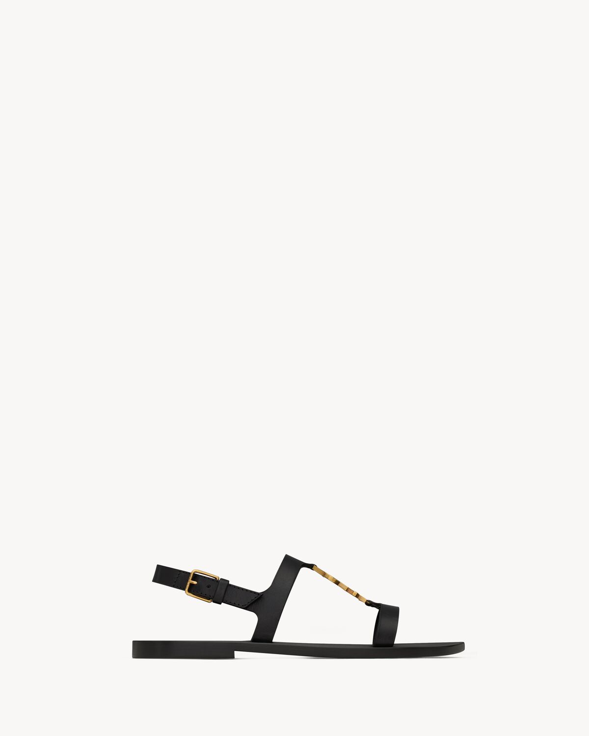 cassandra sandals in smooth leather