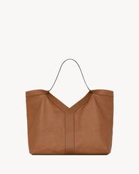 Y TOTE IN LEATHER