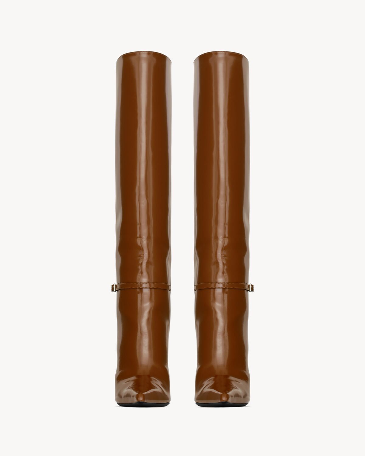 VENDOME boots in glazed leather