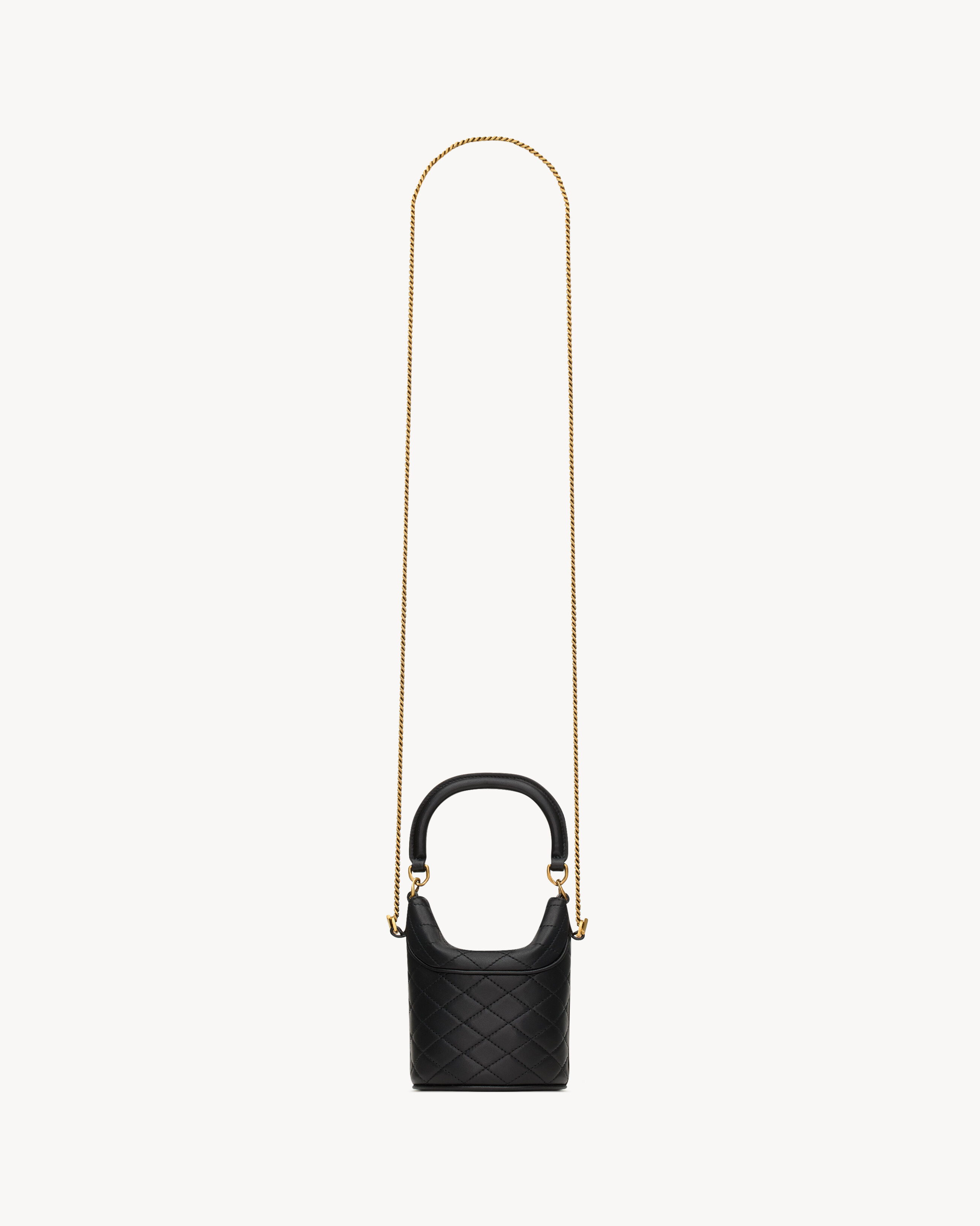 GABY mini bucket in lambskin
