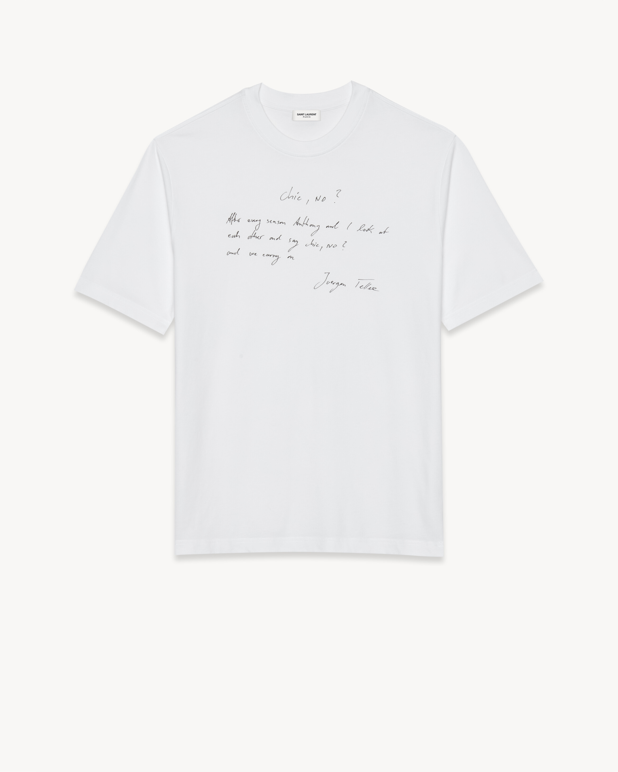 JUERGEN TELLER T-SHIRT