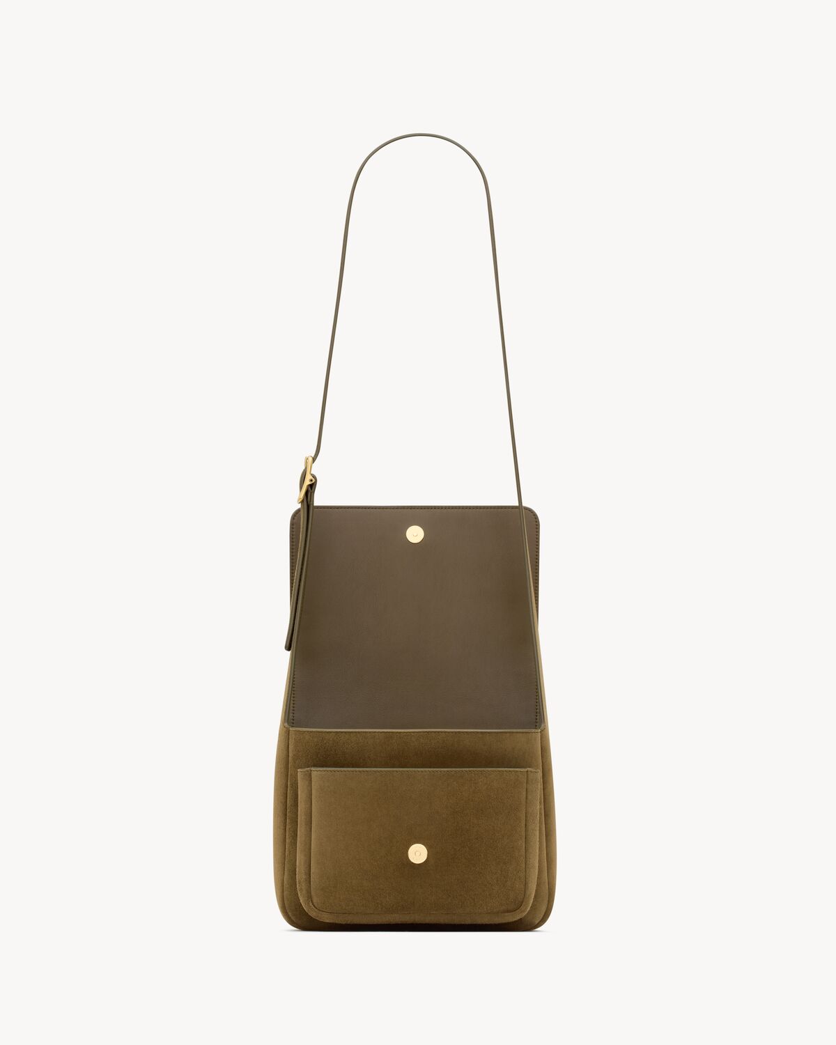 niki satchel in suede