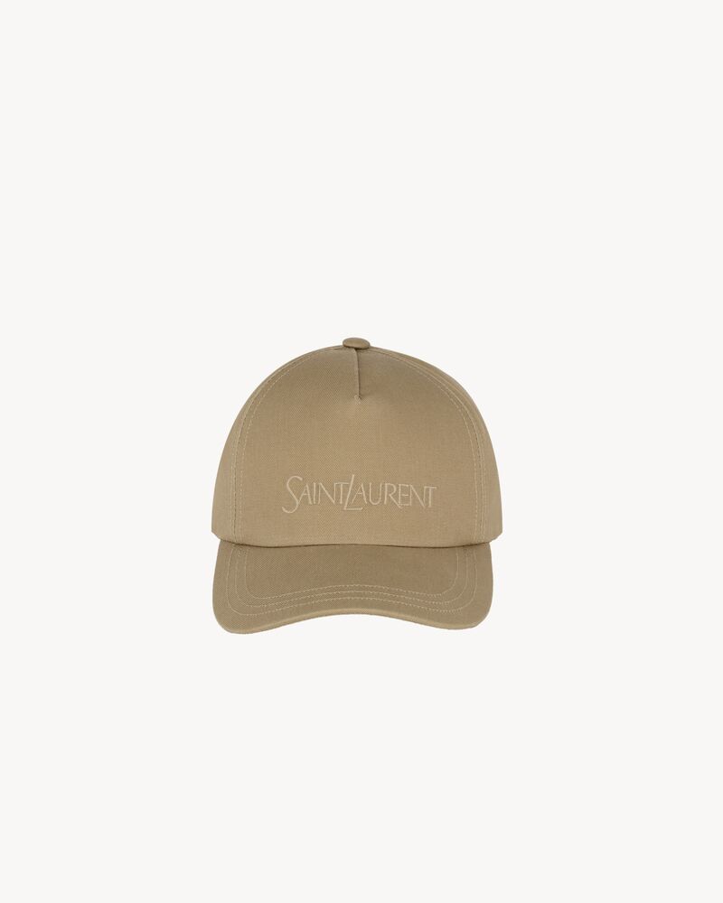 Gorra Saint Laurent de gabardina