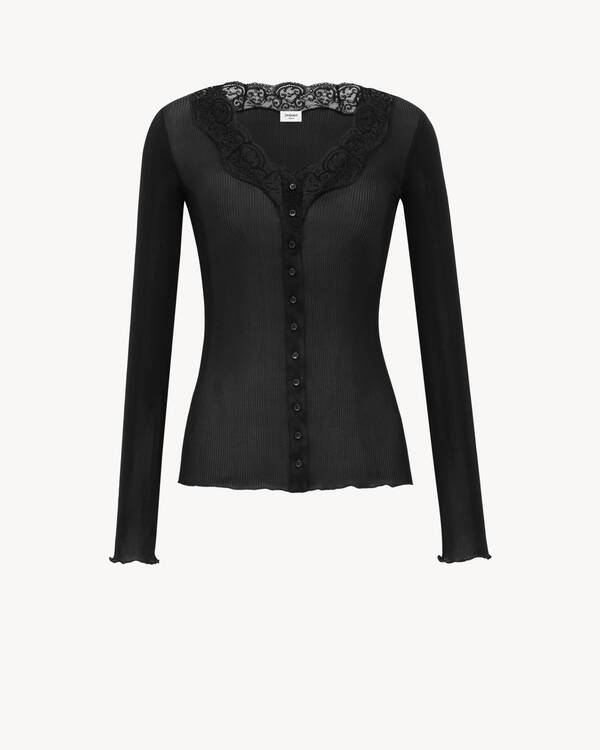 【SAINT LAURENT PARIS】カーディガン ウール製 カーディガン | Saint Laurent サンローラン | YSL JP