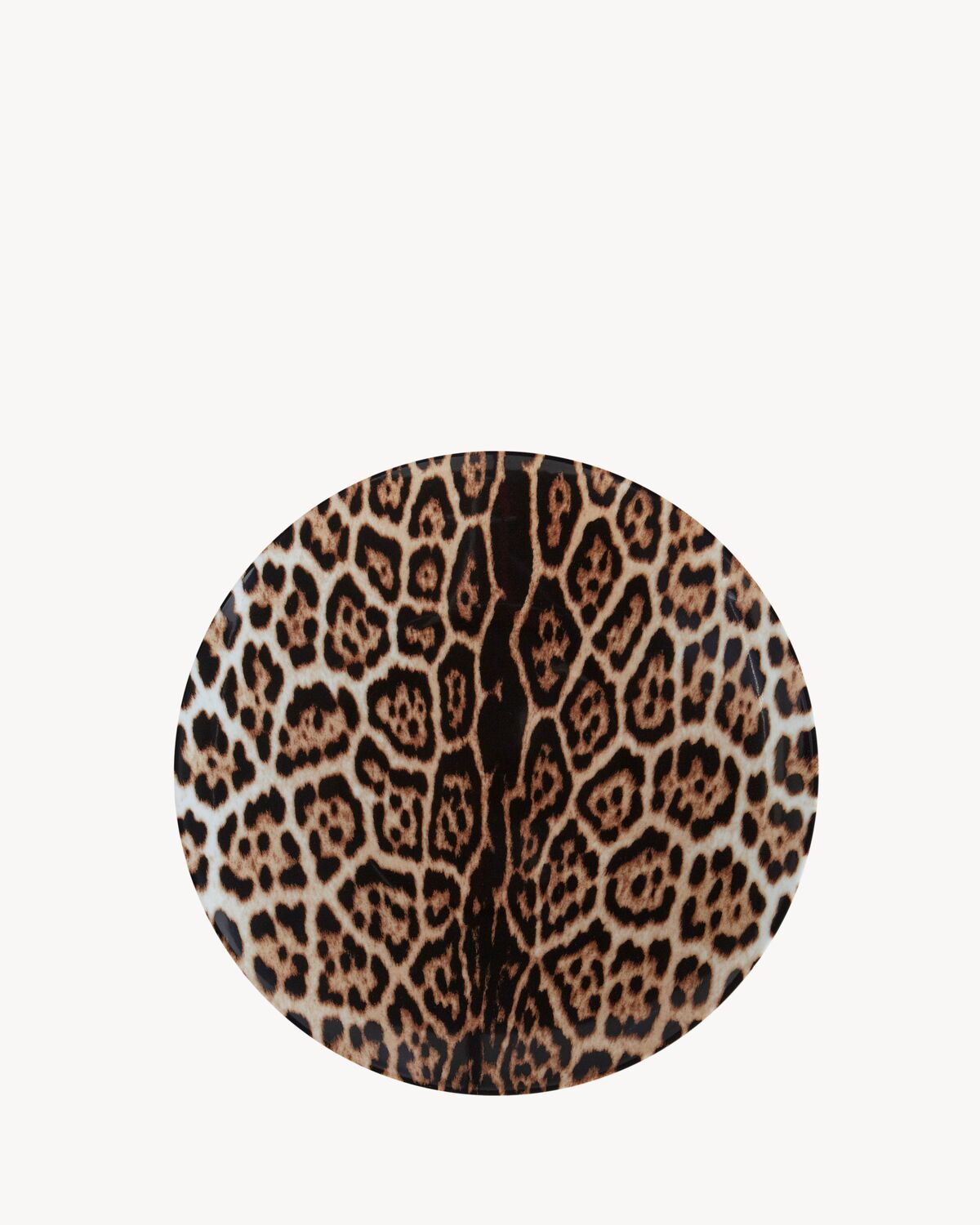 j.l coquet leopard printed plates