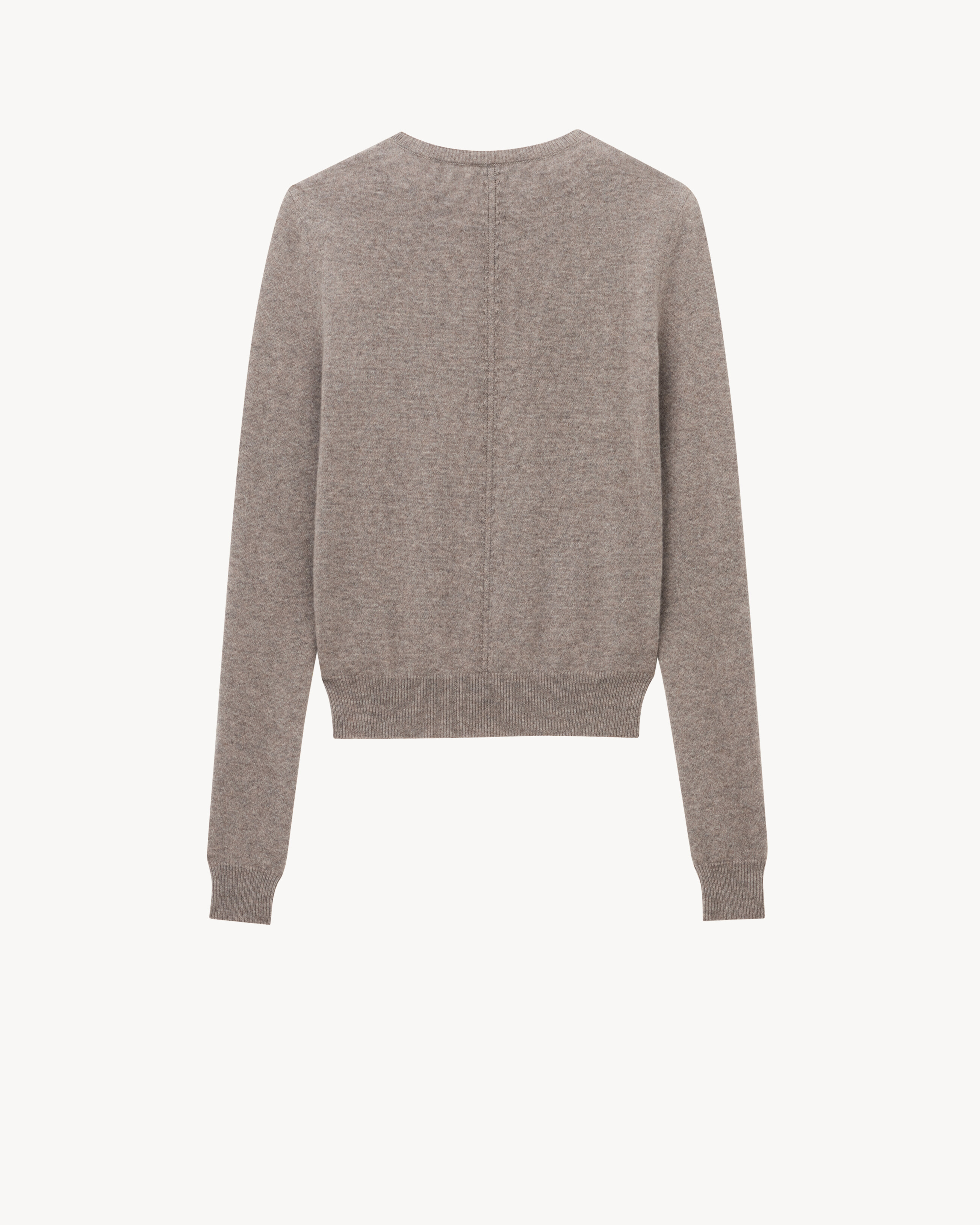Pullover in cashmere con dettagli traforati