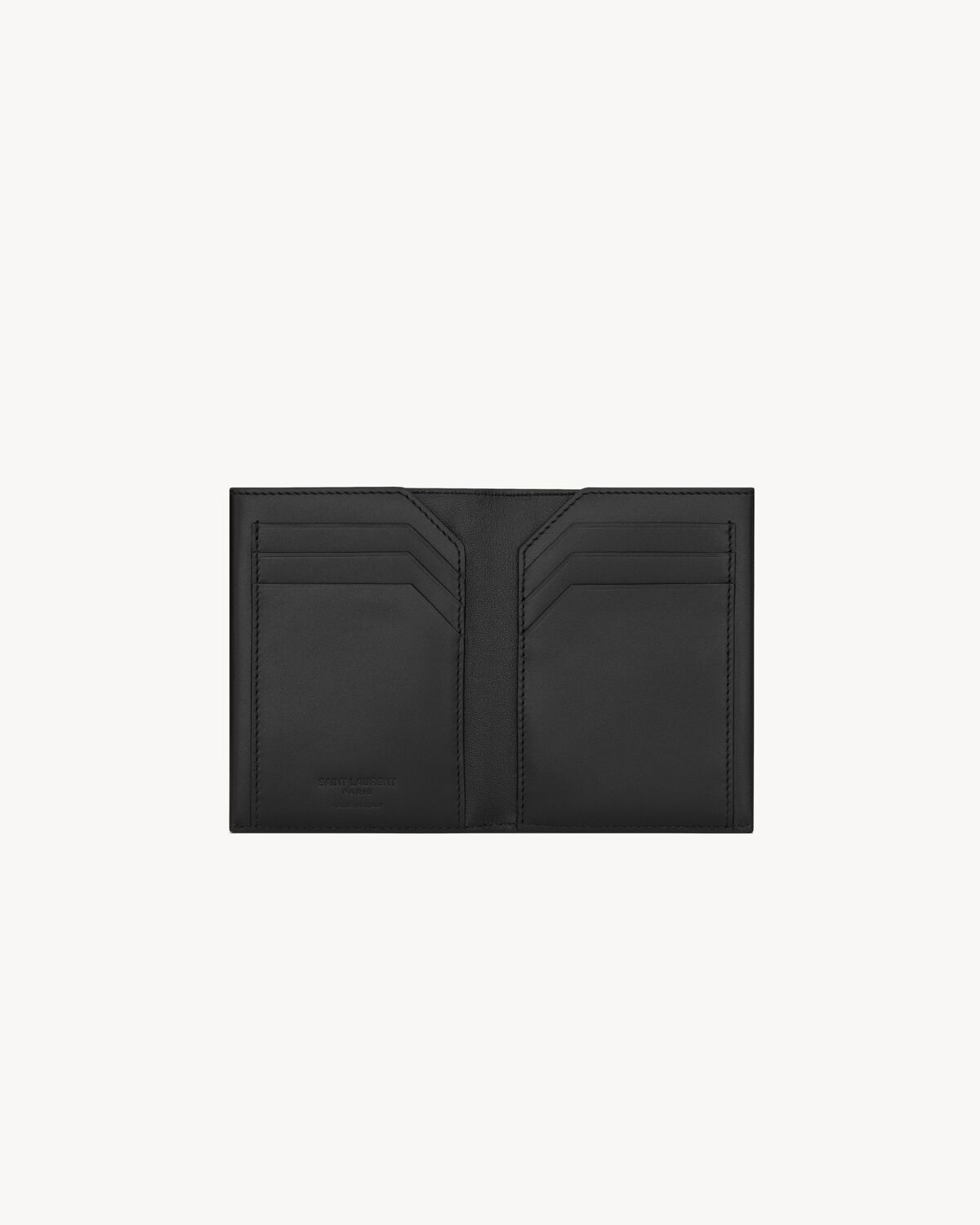 SAINT LAURENT PARIS wallet in smooth leather