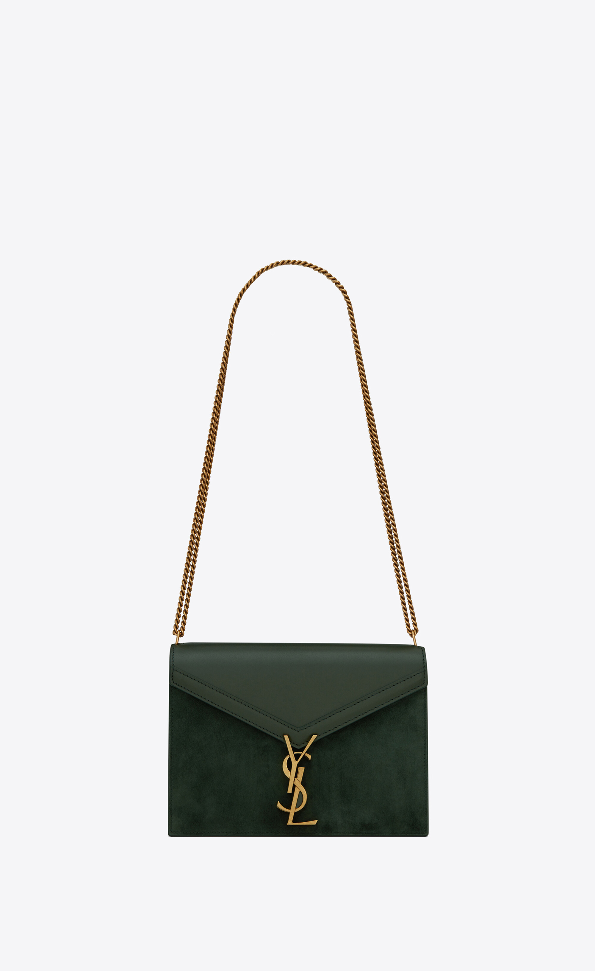 ysl cassandra bag green