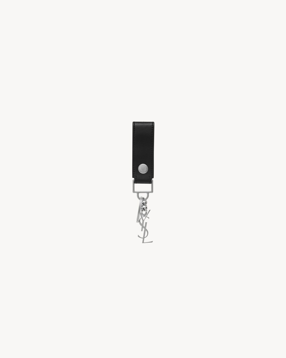 CASSANDRE key ring in smooth leather