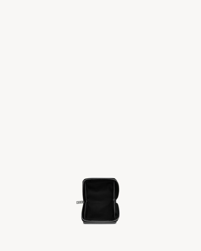 saint laurent paris fragments zipped box in lambskin