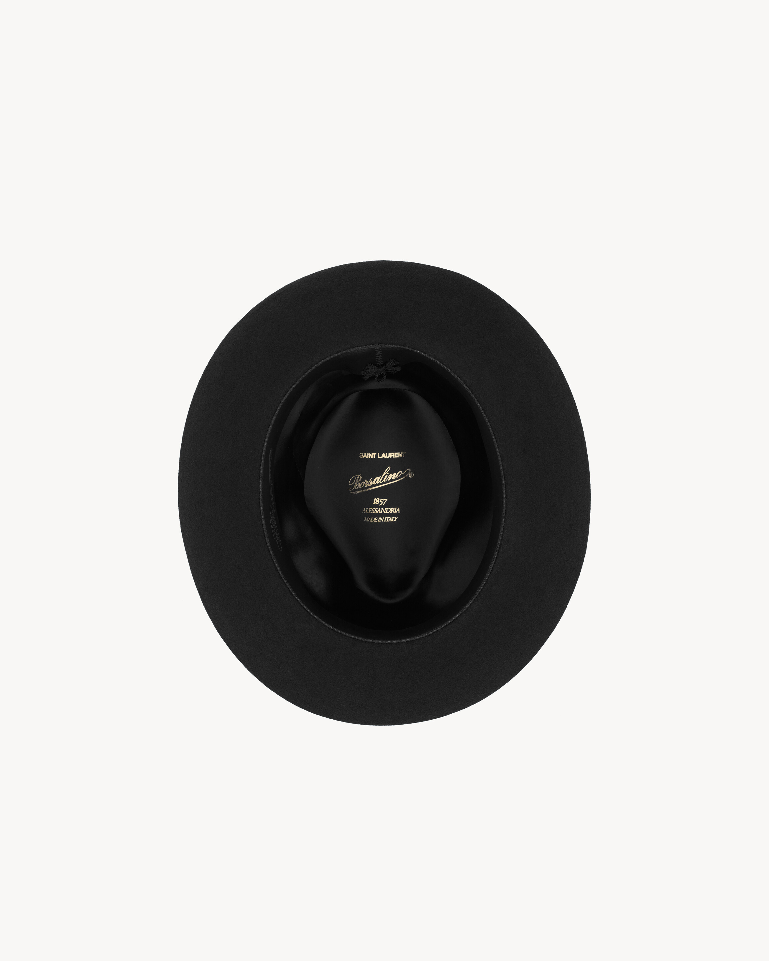 BORSALINO HAT IN WOOL FELT