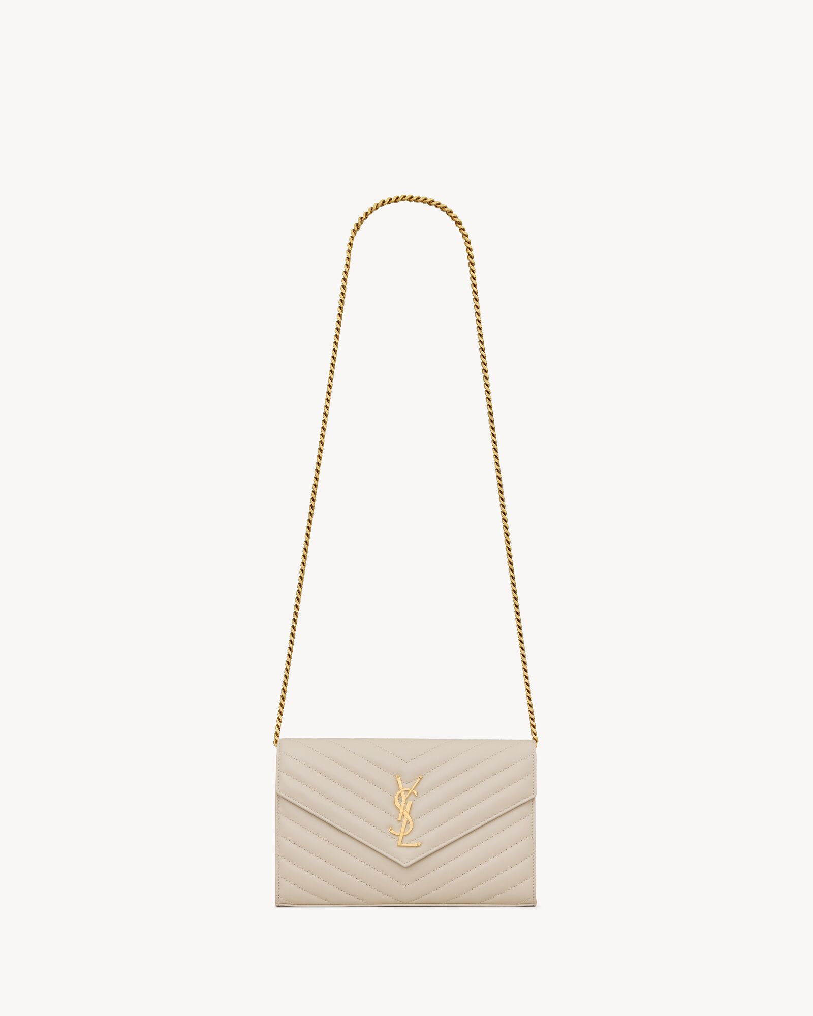 CASSANDRE CHAIN WALLET IN LAMBSKIN — 377828AAA449207