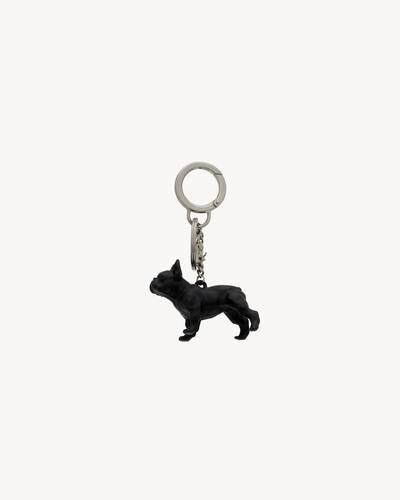 Saint Laurent Monogram key ring for Men - Black in UAE