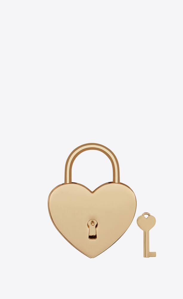 heart shaped padlock