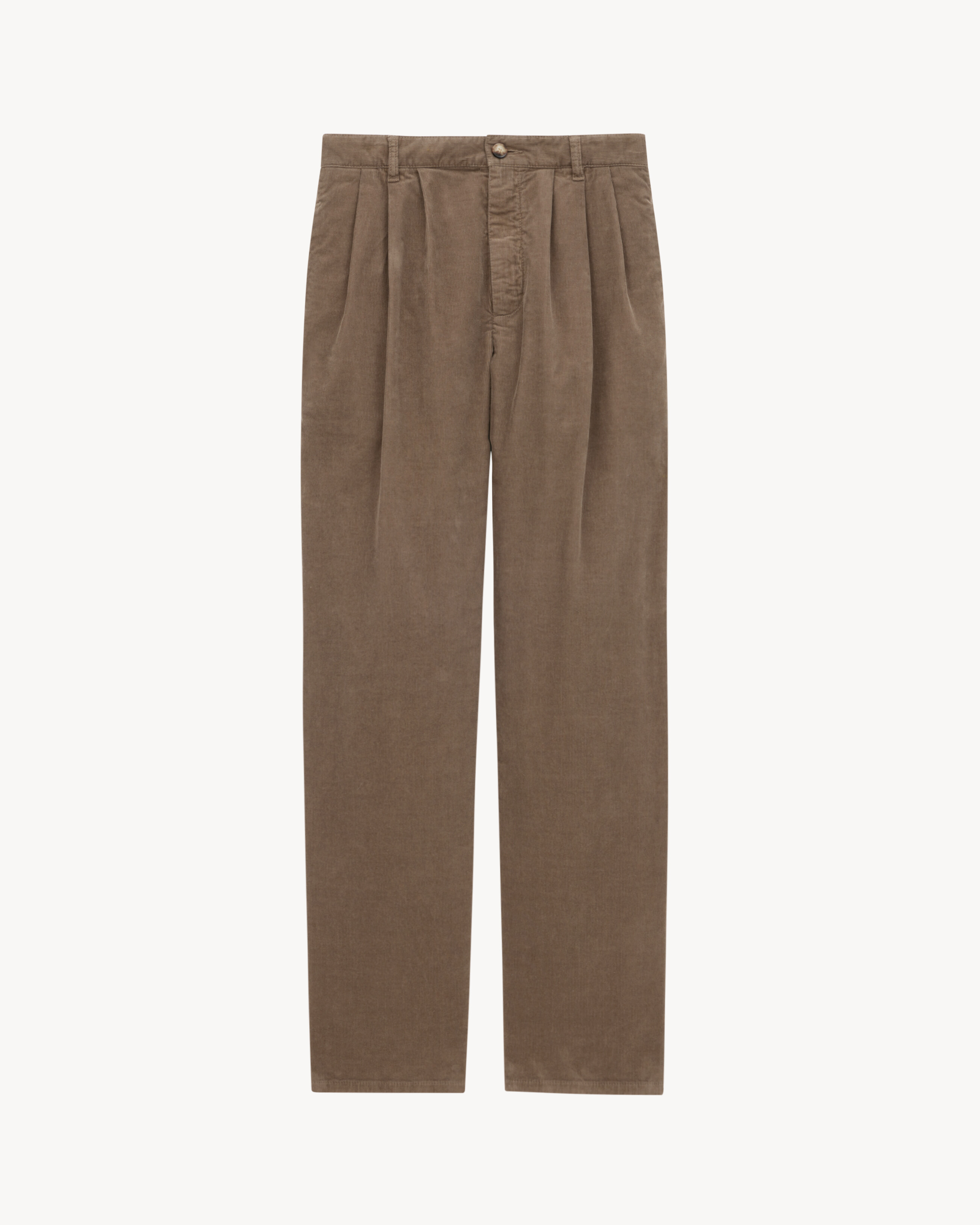 baggy pants in corduroy