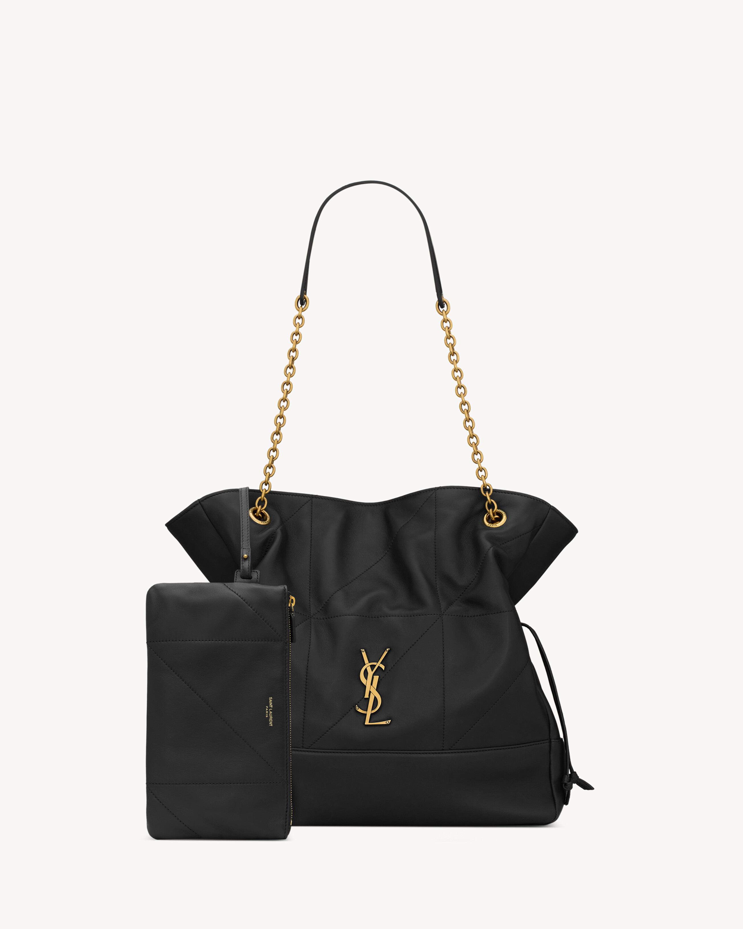 JAMIE shopping BAG in pelle di agnello