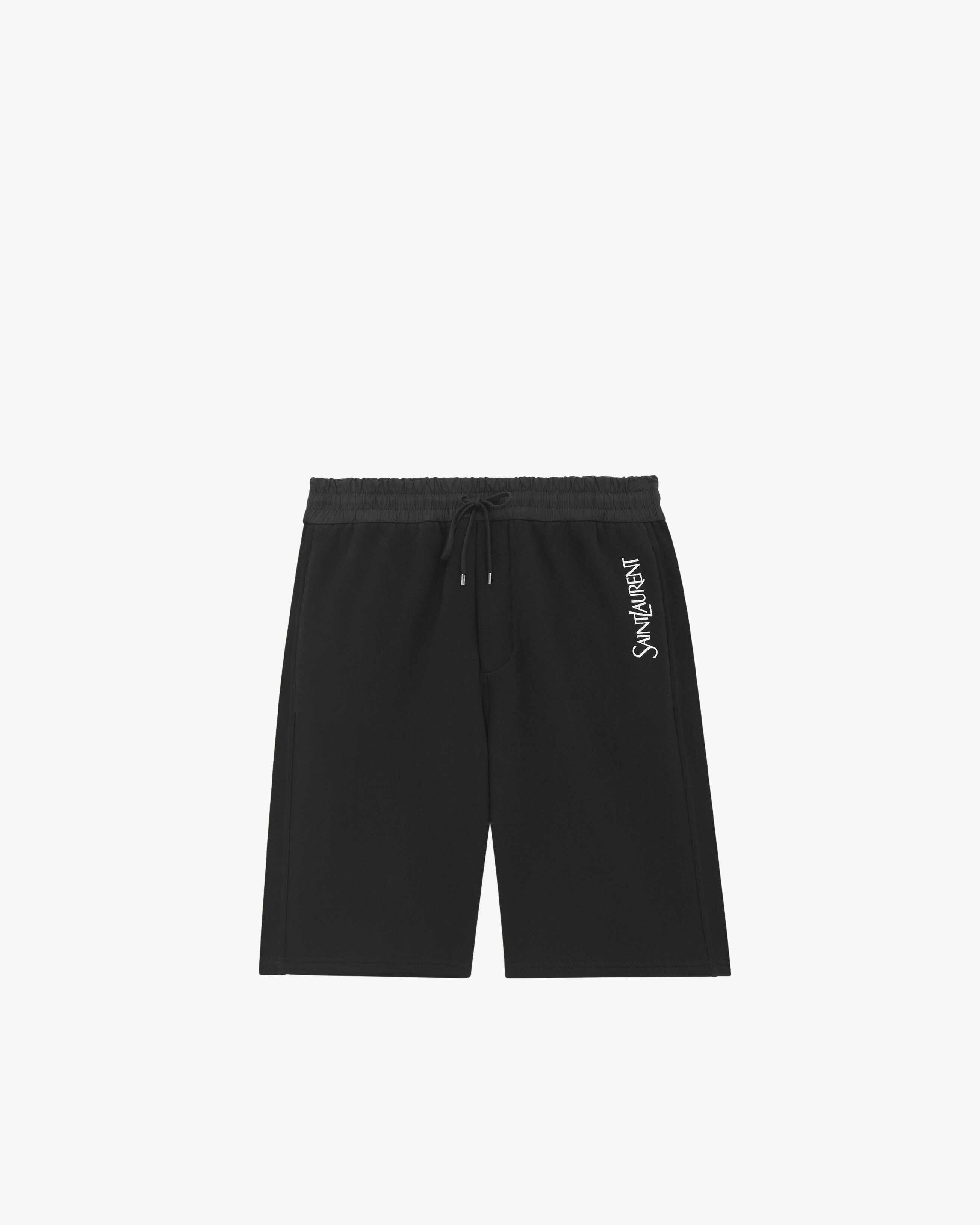 SAINT LAURENT BERMUDA IN FLEECE