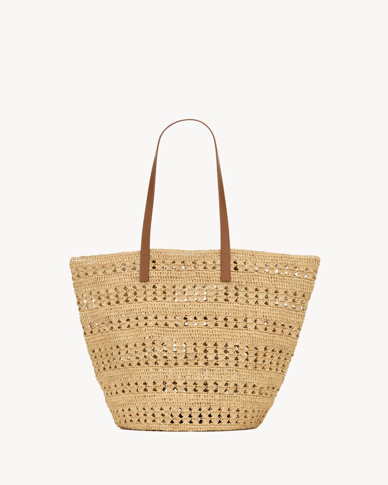 PANIER mittelgroße Tasche aus Raffia