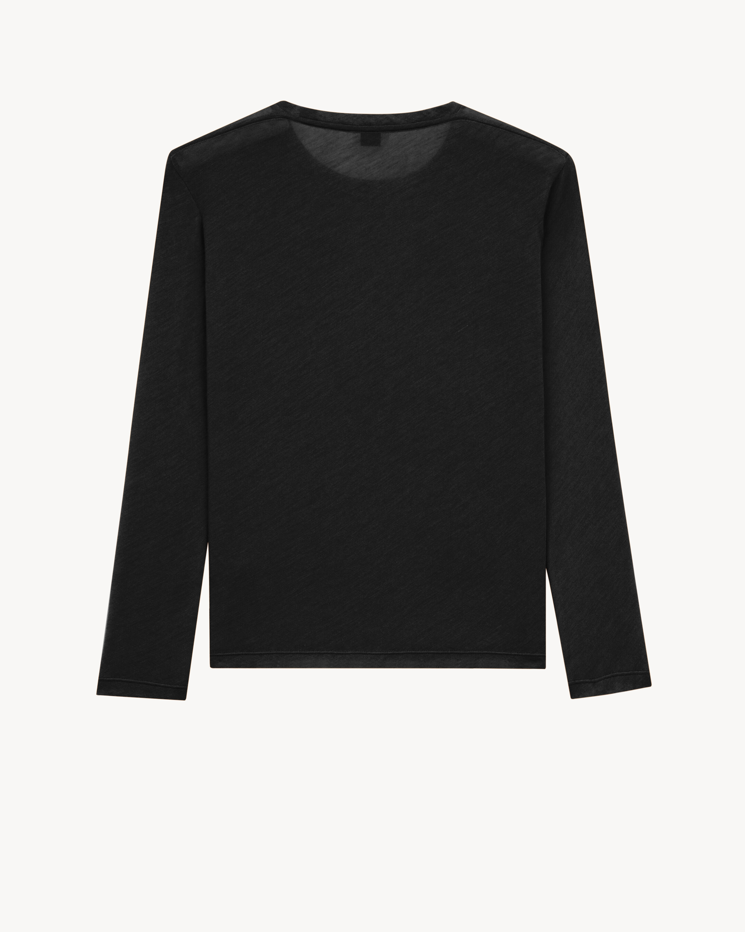 sweater in cashmere and silk jersey