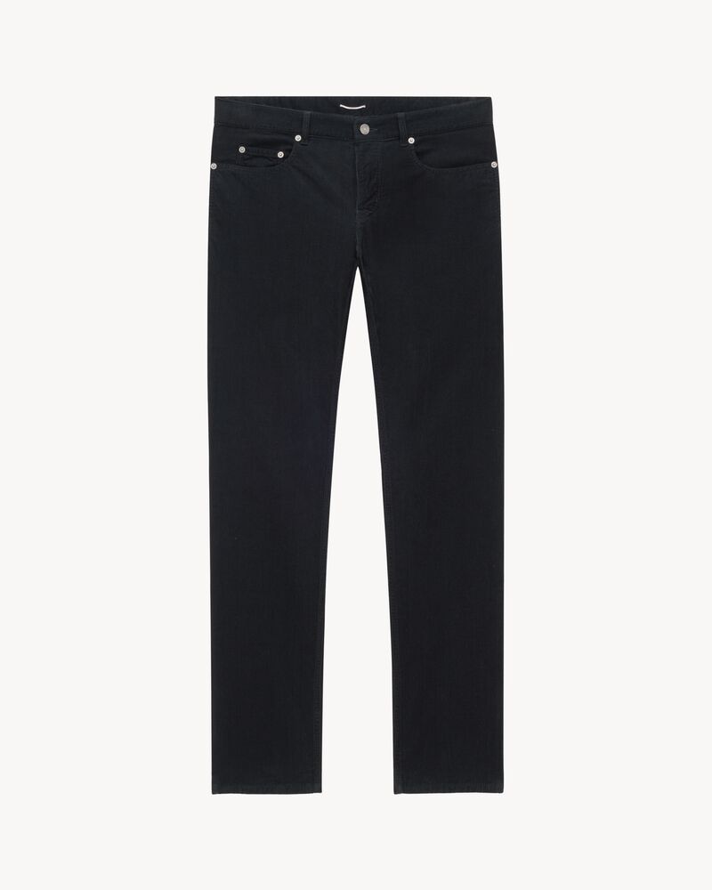 Niedrig geschnittene Cordhose