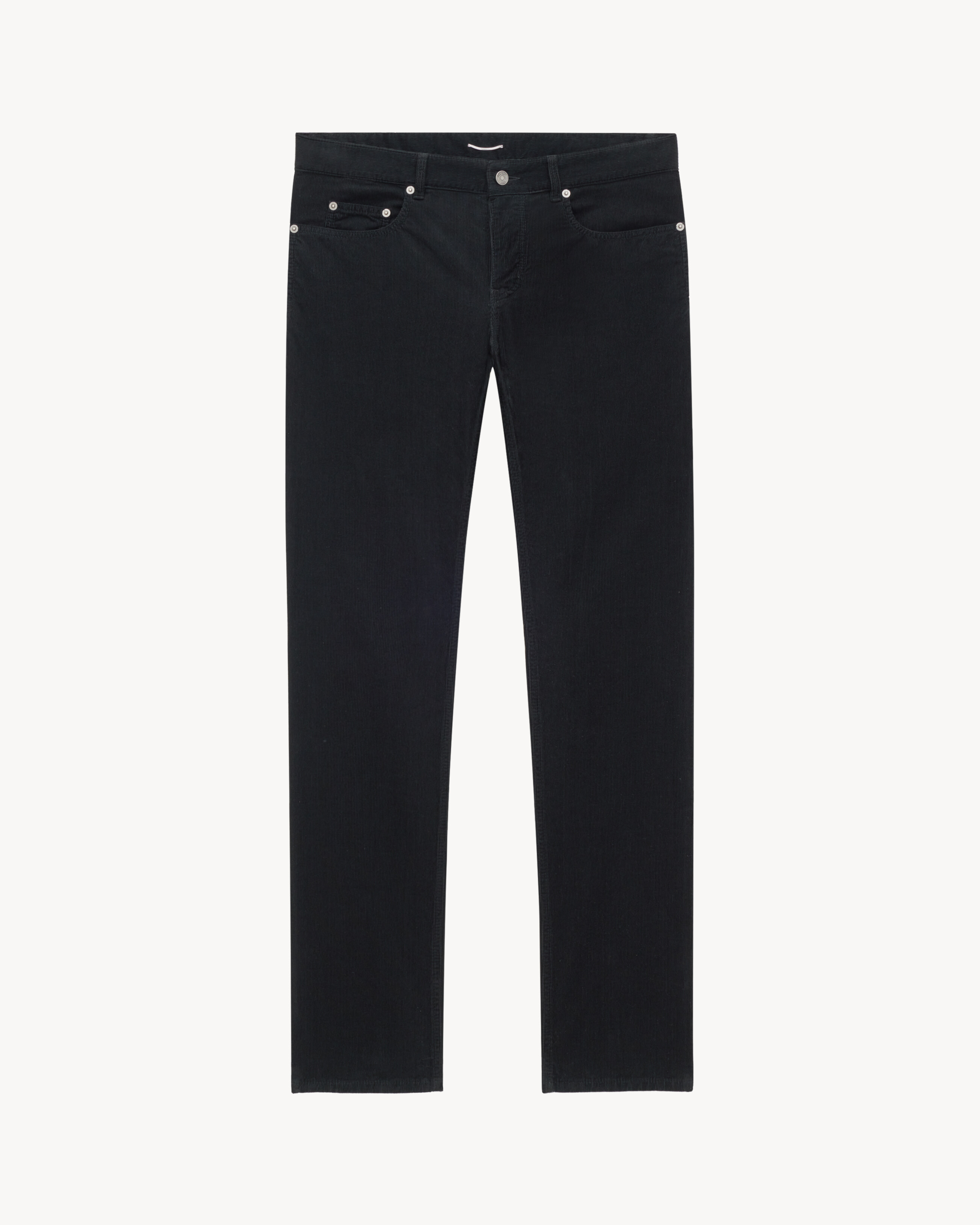 Niedrig geschnittene Cordhose